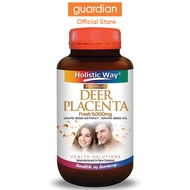 Holistic Way Deer Placenta 9000Mg, 60 Softgels