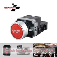 Racing Switch Panel Engine Start Button Switch 12V One Button Start Ignition Switch