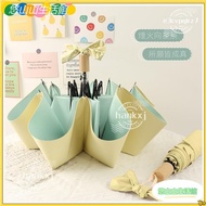 Taiwan Low Price Ice Cream Color Sun Umbrella Folding Sunscreen Anti-Ultraviolet Rain Or Dual-Use in