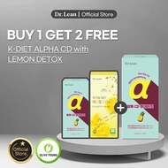 [1+1+a] Dr.Lean Day (Alpha CD (3g x 14 sticks) x 2 Box, Organic Lemon Juice 100% (20g x 14sticks) x 