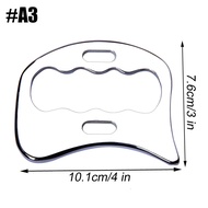 Stainless Steel Gua Sha Massage Tool Muscle Scraper Soft Tissue Scraping Massager Shoulder Waist Bac