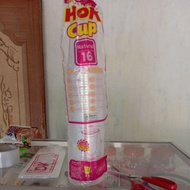 HOK Plastic Cups Full Sizes 6oz to 22oz without Lid