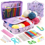 130-piece Crochet Needle Set – Crochet Beginner Set