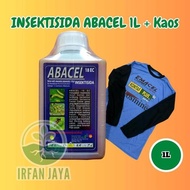 Insektisida Abacel - 1 liter + bonus kaos Tanaman
