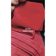 KAIN VELVET / FABRIC BALDU MERAH KEDAI EMAS KUALITI TERBAIK