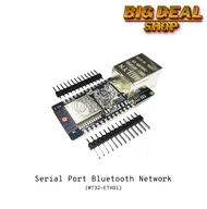 WT32-ETH01สินค้าสต็อก Wt32 Eth01 Embedded Serial พอร์ตเครือข่าย Bluetooth + Wifi Combo Gateway โมดูล
