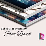 Maicetak - Customize Form Board Printing/ Direct Print On Board