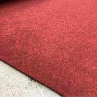 Karpet Bludru SARAYE L3 {Lebar 3m} Uk 1m x3m Karpet Exhibition Alas duduk Alas Kasur Tebal Murah -