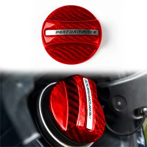 Carbon Fiber Fuel Tank Cap Cover Trim Decorative For BMW F02 F10 F15 F30 F32 F80 F82 G20 G26 G30 G08