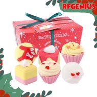 พร้อมส่ง christmas bakery bath bomb set 6 ลูก