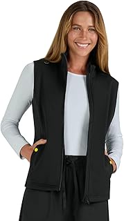 Smiley World x Amused Women's 2-Pocket Fleece Vest