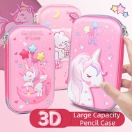 3D EVA+Cotton Unicorn Pencil Case Cute Cartoon Stationery Box Kids Pencil Box Student Pen Case School Supplies