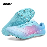 SOCRS 2025 Unisex Track and Field Shoes Sprint Race Lightweight Hurdle Race Non-Slip Lace-up