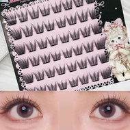 Press on Comic Eyelash Clusters - Individual Lashes for Cosplay Beginners