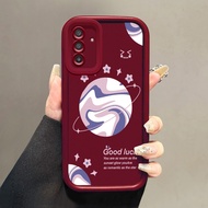 Casing hp for Samsung A17 4G A17 5G M17 5G F17 5G Case Planet Candy Lollipop Silicone Case Cesing An