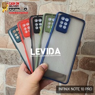 CASE INFINIX NOTE 10 PRO CASE DOVE MATTE TRANSPARAN SLIM FUZE MACARON SHOCKPROF CASING INFINIX NOTE 10 PRO CASE