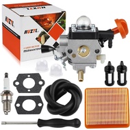HUZTL FS 91 R Trimmer Carburetor Air Filter Kit for STIHL FS91R FS91 FC91 FS111 FC111 KM91R KM111R H
