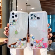 Case For iPhone 13 Pro MAX 12 11 XS Max XR XS 7 8 6 Plus Cover  Cute APP Icon In The Gold silver Pin