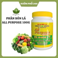 Grow More All Purpose Foliar Fertilizer 20-20-20+TE Plant Food NPK strengthens fruit, stimulates flo