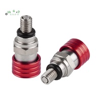 Motocross M5X0.8Cm Fork Air Bleeder Relief Valve for     YZ85 YZ125 YZ250 YZ450F 250RX Red