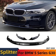 Front Air Dam Splitter Bumper Lip Protector Body Kit Tuning Upgrade For BMW 5 Series G30 G31 G38 540