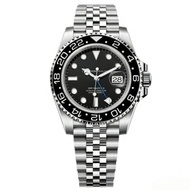 Fashion Mens Watches Luxury GMT Master Style Automatic Mechanical Watch Stainless Steel Date Casual 