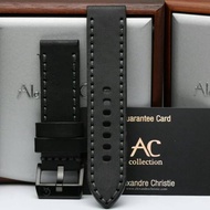 TALI RANTAI JAM TANGAN ALEXANDRE CHRISTIE AC 9205 SILVER ORIGINAL