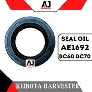 Seal Oil AE1692E DC60 DC70 Kubota Harvester Part : 09500-30478