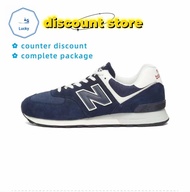 LSS Counter In Stock New Balance NB 574 U574NV2 Men's and Women's Running Shoes