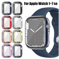 For Apple Watch 7 Case Apple Watch Series 7 6 4 3 2 Apple Watch SE Soft TPU iWatch Protector size 41