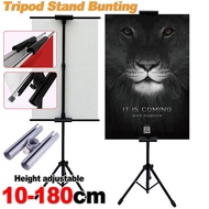 Adjustable Tripod Banner Stand 2 METER  Double Sided Bunting Stand Marketing Iklan Banners