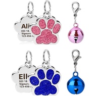 Personalized Dog Cat Name Tags Engraved Cat Dog Puppy Pet ID Name Collar Tag Pendant Pet Accessories