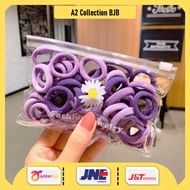 A2 | 50 PCS CHILDREN'S HAIR TIE HAIR TIE/ 50 PCSWanita COLORFUL HAIR PIGMENT/