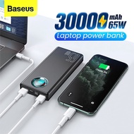 Baseus PD 65W Power Bank 30000mAh PowerBank QC 4.0 SCP AFC Fast Charging For iPhone Macbook pro Lapt