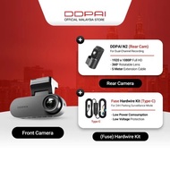 NEW LAUNCH] DDPAI N2 Dual 2K Front & Rear Super Capacitor Dash Cam with NightVIS 2.0 ( N2 + REAR + F