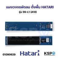 บอร์ดพัดลม แผงวงจรพัดลม ตั้งพื้น HATARI ฮาตาริ รุ่น SS-L1(A18) อะไหล่พัดลม