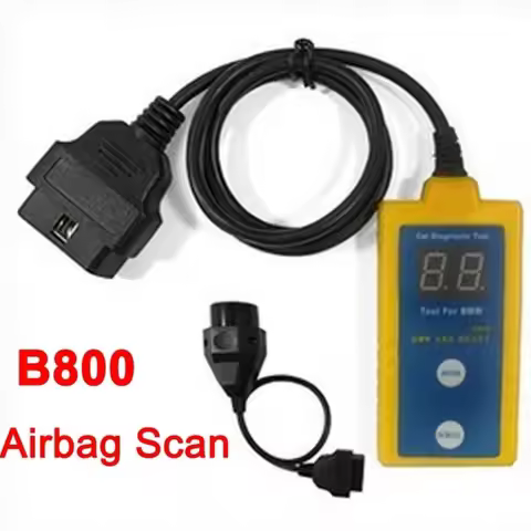 B800 SRS Scanner & Resetter Tool For BM Fit E36 E46 E34 E38 E39 Z3 Z4 X5 B800 Airbag SRS Reset Scann