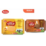 BUNDLE ROMA MARIE GOLD DOUBLE MILK 220 GR / ROMA BISCUIT MARIE GOLD ROMA WAFER COOKIES SNACKS ROMA M