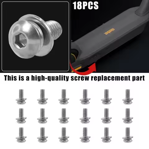 For Segway Ninebot MAX G2 G65 G30 G30LP G30D Electric Scooter Screw Sets 18PC Bottom Battery Cover S
