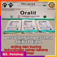 Oralit pertolongan pertama saat diare dehidrasi kekurangan cairan elektrolit anjing dan kucing