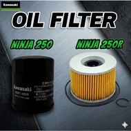 OIL FILTER NINJA250R ZZR250 EX250 ZX250 / OIL FILTER Z800 Z900 Z1000 Z250 ER6 NINJA250 VERSYS650 ENG