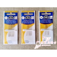 French DMC Needle Cross Stitch Needle Blunt Needle No. 22 No. 24 No. 26 Beaded Needle No. 10-13
