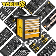 VOREL 58540 6 Drawers Tool Cabinet + 177 Tools Set