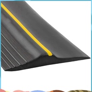 Universal Garage Door Bottom Threshold Seal Strip Weatherproof Rubber (10Ft, Black)