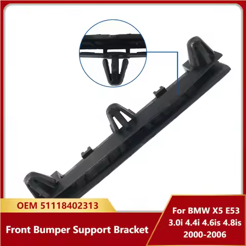 51118402313 Front Bumper Support Bracket For BMW X5 E53 3.0i 4.4i 4.6is 4.8is 2000-2006 Guide Mount