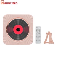 Portable CD Multimedia Player Wall Mounted Bluetooth-compatible 5.1 CD Music Player FM Radio Stereo