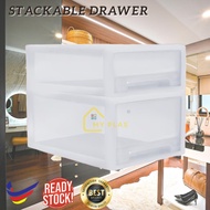 Betteware Stackable Transparent Drawer Desk Organizer | A4 Paper Drawer | Plastic Drawer | Document 
