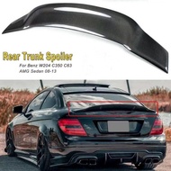 Mercedes W204 Renntech Style Spoiler Carbon Fiber R Style Spoiler For Benz W204 C300 C180 C220 4 Doors Sedan C Class 200