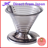 Marna dripper (for 2~4 cups / can be set without folding the filter) Easy to see the amount of hot w