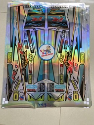 tem rời dán xe blade R 110 tem crom